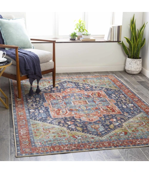 Hauteloom Exira Navy EXI 2ft.7in. x 7ft.10in. Rect. Rug