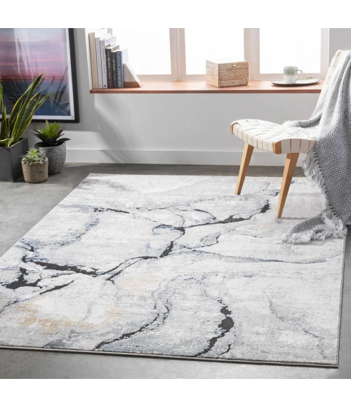 Hauteloom Fremantle Light Gray FREMA 6ft.7in. x 9ft. Rect. Rug