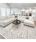 Hauteloom Greig Black GREI 4ft.3in. x 5ft.7in. Rect. Rug