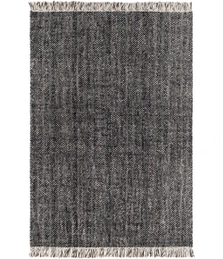 Hauteloom Alamea black KENOR 8ft.10in. x 12ft. Rect. Rug