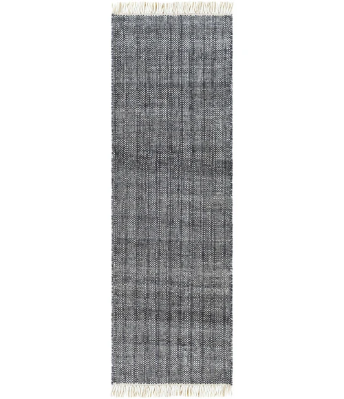 Hauteloom Alamea charcoal MRRSB 2ft.6in. x 8ft. Rect. Rug