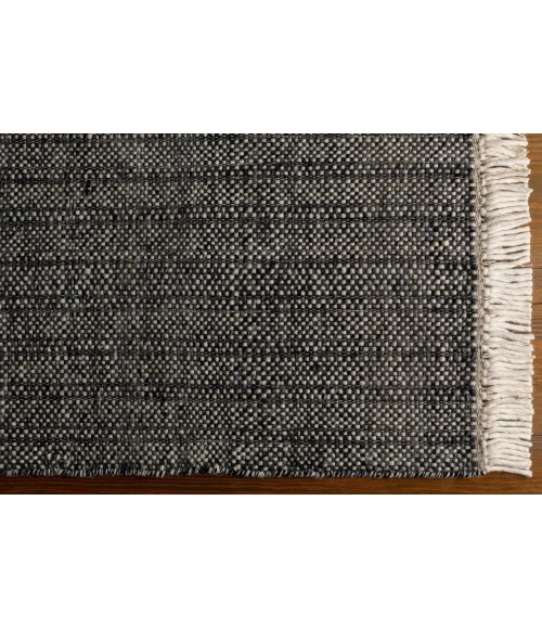 Hauteloom Alamea charcoal MRRSB 2ft.6in. x 8ft. Rect. Rug
