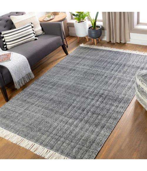 Hauteloom Alamea charcoal MRRSB 2ft.6in. x 8ft. Rect. Rug