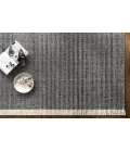 Hauteloom Alamea charcoal MRRSB 2ft.6in. x 8ft. Rect. Rug