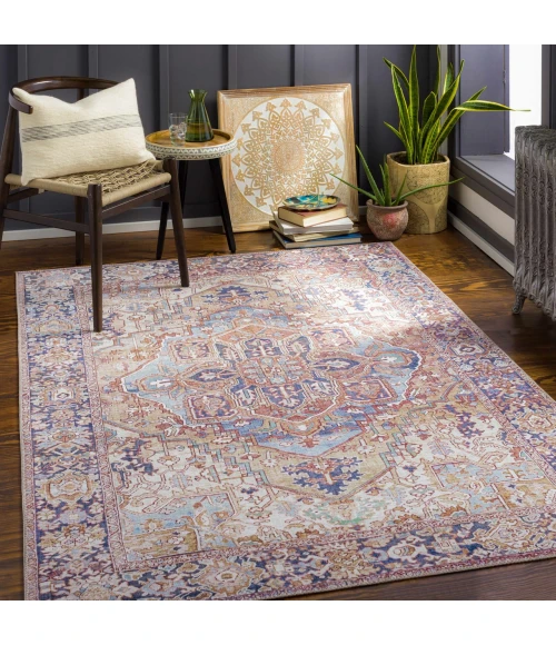 Hauteloom Alamea Denim PERRE 3ft.6in. x 5ft.6in. Rect. Rug