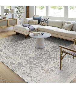 Hauteloom Rachel Charcoal RAC 6ft.7in. Square Rug