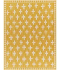 Hauteloom Alamea metallic-gold SLBAKYNA8A7 6ft.7in. x 9ft. Rect. Rug