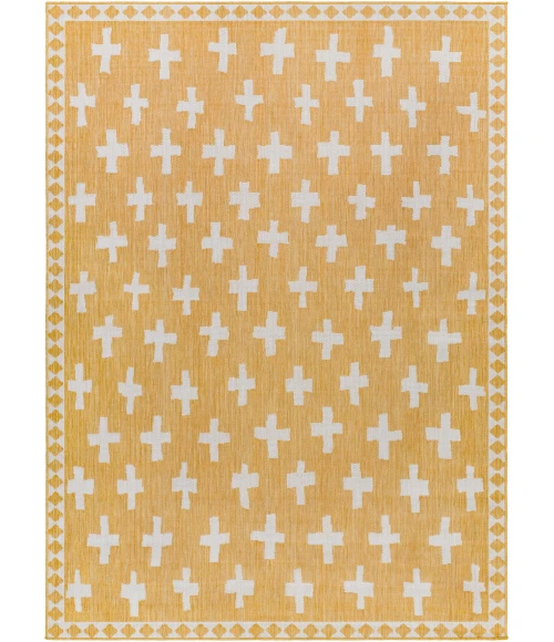 Hauteloom Alamea metallic-gold SLBAKYNA8A7 6ft.7in. x 9ft. Rect. Rug