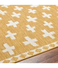 Hauteloom Alamea metallic-gold SLBAKYNA8A7 6ft.7in. x 9ft. Rect. Rug
