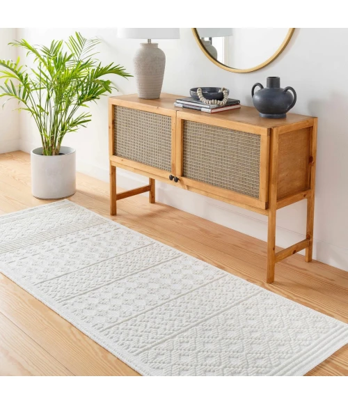 Hauteloom Drago White SLYBDRAGOA1 5ft. x 7ft.2in. Rect. Rug