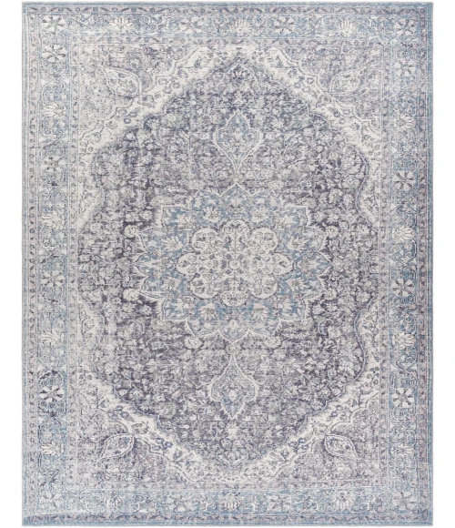 Hauteloom Alamea Charcoal TAVA 2ft.7in. x 10ft. Rect. Rug