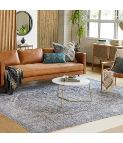 Hauteloom Alamea Charcoal TAVA 2ft.7in. x 10ft. Rect. Rug