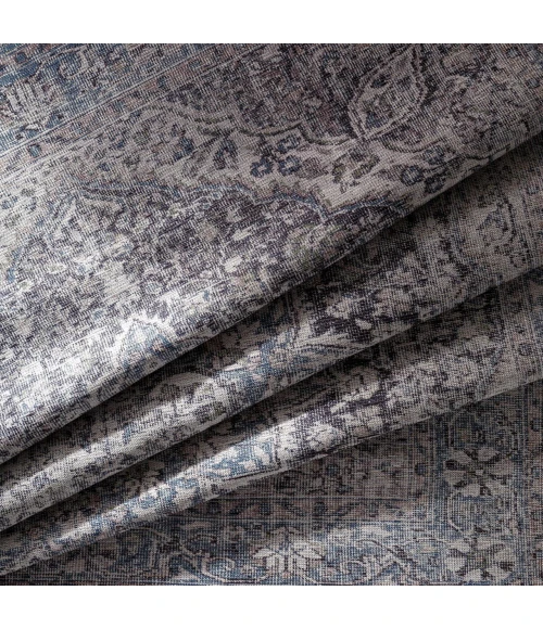 Hauteloom Alamea Charcoal TAVA 2ft.7in. x 10ft. Rect. Rug