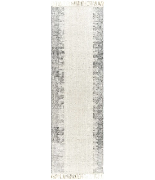 Hauteloom Alamea charcoal YAMAC 2ft. x 3ft. Rect. Rug