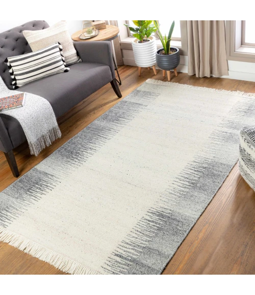 Hauteloom Alamea charcoal YAMAC 2ft. x 3ft. Rect. Rug