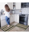 Homespice Decor Ultra Durable Korean Backing Rug Black Blackbird 17.3 x 47in. Rect. Rug