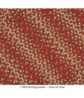 Homespice Decor Jute Braided Apple Pie Red 512673 27 in. X 45 in. Rect Rug