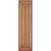 Homespice Decor Jute Braided Accessories Azalea Multi 240113PS 8 in. X 28 in. Set of 2 Rect Rug