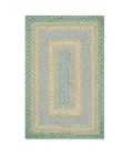 Homespice Decor Cotton Braided Baja Blue 415288 6 ft. X 9 ft. Rect Rug