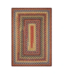 Homespice Decor Cotton Braided Biscotti Brown 410245 27 in. X 45 in. Rect Rug