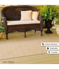 Homespice Decor Ultra Durable Braided Biscuit Tan 313676 4 ft. X 6 ft. Rect Rug
