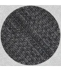 Homespice Decor Ultra Durable Braided Black 306579 8 ft. X 10 ft. Oval Rug