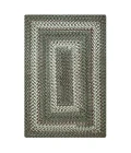 Homespice Decor Ultra Durable Braided Cedar Ridge Green 315878 6 ft. X 9 ft. Rect Rug