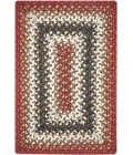 Homespice Decor Jute Braided Accessories Chester Red 240073PS 13 in. X 19 in. Set of 4 Rect Rug