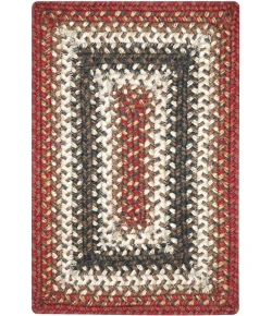 Homespice Decor Jute Braided Accessories Chester Red 240073PS 13 in. X 19 in. Set of 4 Rect Rug