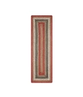 Homespice Decor Jute Braided Accessories Chester Red 572714 11 in. X 36 in. Rect Rug