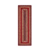 Homespice Decor Jute Braided Accessories Cider Barn Red 572127 11 in. X 36 in. Rect Rug
