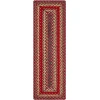 Homespice Decor Jute Braided Accessories Cider Barn Red 240144PS 8 in. X 28 in. Set of 13 Rect Rug