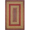 Homespice Decor Jute Braided Cider Barn Red 510129 2 ft. X 3 ft. Rect Rug