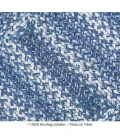 Homespice Decor Jute Braided Accessories Denim Blue 240091PS 10 in. X 15 in. Set of 4 Rect Rug