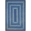 Homespice Decor Jute Braided Denim Blue 510686 2 ft. X 3 ft. Rect Rug