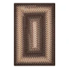 Homespice Decor Ultra Durable Braided Driftwood Chocolate 322128 20 in. X 30 in. Rect Rug