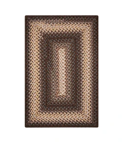 Homespice Decor Ultra Durable Braided Driftwood Chocolate 316127 8 ft. X 10 ft. Rect Rug