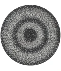 Homespice Decor Jute Braided Accessories Flint Hill Grey 240047PS 15 in. Set of 2 Round Rug