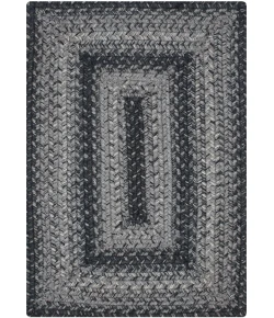 Homespice Decor Jute Braided Accessories Flint Hill Grey 240079PS 13 in. X 19 in. Set of 4 Rect Rug