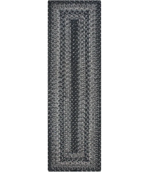 Homespice Decor Jute Braided Accessories Flint Hill Grey 240155PS 8 in. X 28 in. Set of 13 Rect Rug