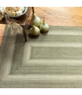 Homespice Decor Jute Braided Grassland Green 513823 4 ft. X 6 ft. Rect Rug