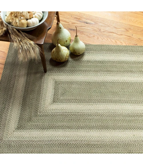 Homespice Decor Jute Braided Grassland Green 513823 4 ft. X 6 ft. Rect Rug