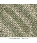 Homespice Decor Jute Braided Grassland Green 513823 4 ft. X 6 ft. Rect Rug