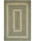 Homespice Decor Jute Braided Grassland Green 513823 4 ft. X 6 ft. Rect Rug