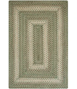 Homespice Decor Jute Braided Grassland Green 519825 22 in. X 72 in. Rect Rug