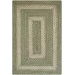 Homespice Decor Jute Braided Grassland Green 515827 6 ft. X 9 ft. Rect Rug