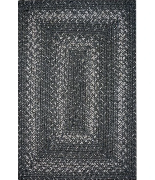 Homespice Decor Jute Braided Grey Cloud Grey 519856 22 in. X 72 in. Rect Rug