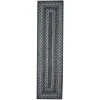 Homespice Decor Jute Braided Accessories Grey Cloud Grey 240156PS 8 in. X 28 in. Set of 13 Rect Rug