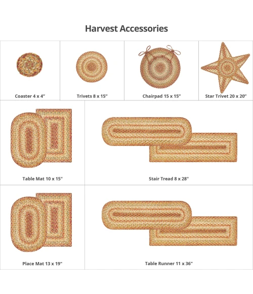 Homespice Decor Jute Braided Harvest Beige, Tan 510075 2 ft. X 3 ft. Rect Rug