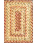 Homespice Decor Jute Braided Accessories Harvest Beige, Tan 240066PS 13 in. X 19 in. Set of 4 Rect Rug